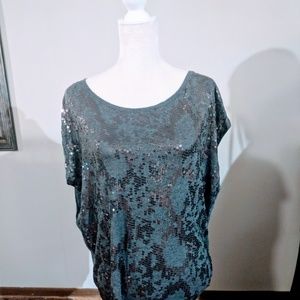 Michael Kors Sequin Front Top